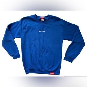 The Marathon Victory Blue Crewneck